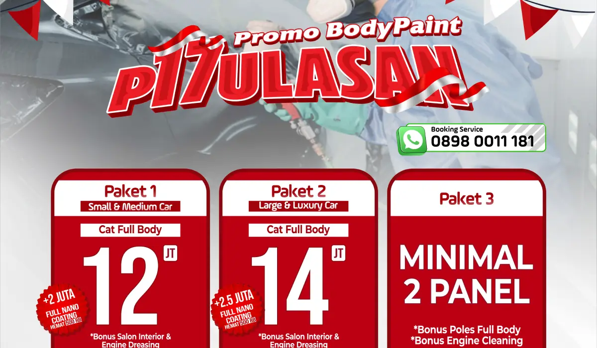 PITULASAN Promo Body Paint Honda Bintang Boyolali: Bikin Mobil Kinclong Tanpa Bikin Kantong Bolong