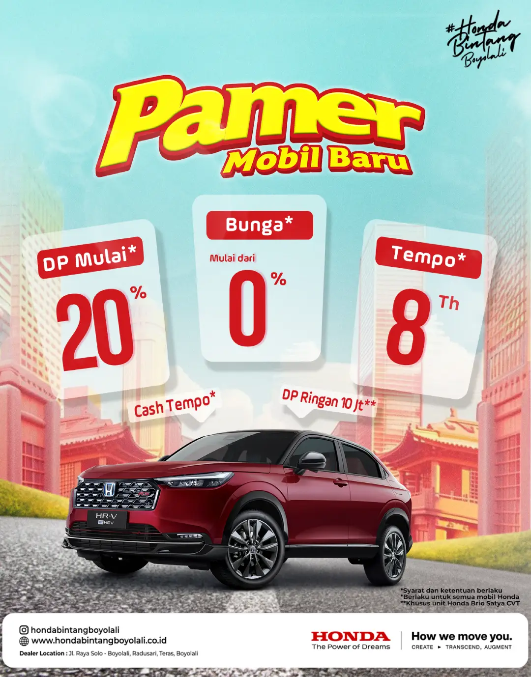 Promo Honda Bintang Boyolali
